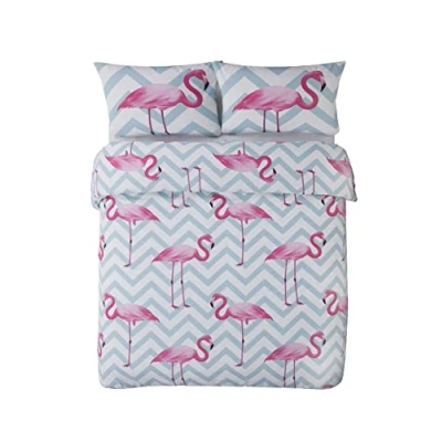 Afbeelding van Day Dream Flamzig Dekbedovertrek Lits jumeaux 240x200/220 cm + 2 kussenslopen 60x70 Blauw