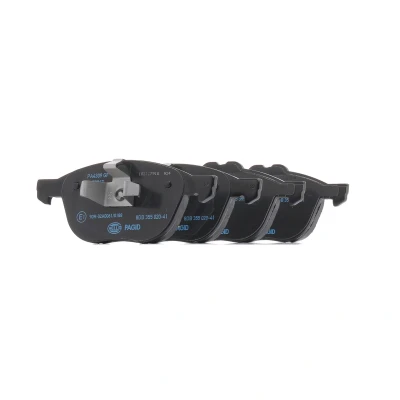Afbeelding van HELLA 8DB 355 020 411 Remblokkenset Niet geschikt voor slijtage waarschuwingscontact FORD: KUGA 2, Transit Connect V408 Van