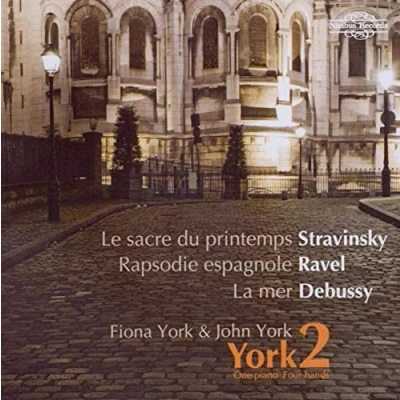 Afbeelding van York2 Stravinsky, Ravel, Debussy: One Pia (CD)