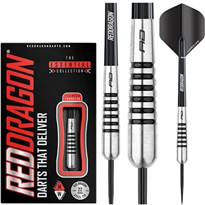 Afbeelding van RED DRAGON Torpedo Flightmaster: Steeltip Tungsten Dartpijlen Professioneel 22 gram