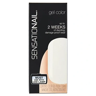 Afbeelding van Sensationail Gellak White Lily