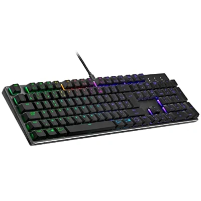 Image de Clavier Gaming Cooler Master SK652 RGB TTC Noir et gris