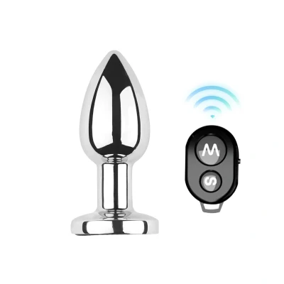 Afbeelding van Vibrerende Buttplug Aluminum Medium