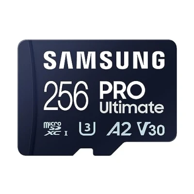 Image de Samsung PRO Ultimate 256 Go (2023) microSDXC + Adaptateur SD