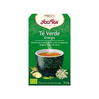 Afbeelding van Yogi Tea Té Verde Energía Infusión 17 X 1,8 G