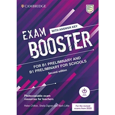 Afbeelding van Exam Booster for B1 Preliminary and Schools with Answer Key Audio the Revised 2020 Exams