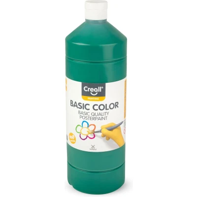 Afbeelding van Plakkaatverf Creall basic donkergroen 1000ml