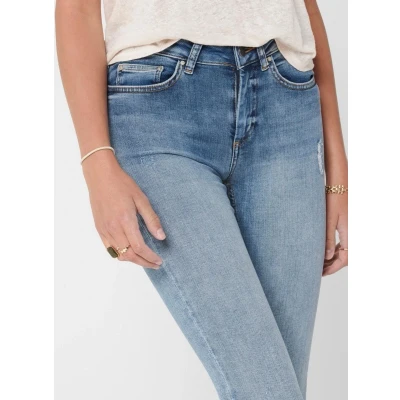 Afbeelding van Only Skinny Jeans voor dames, Blauw (Lichtblauw Denim)