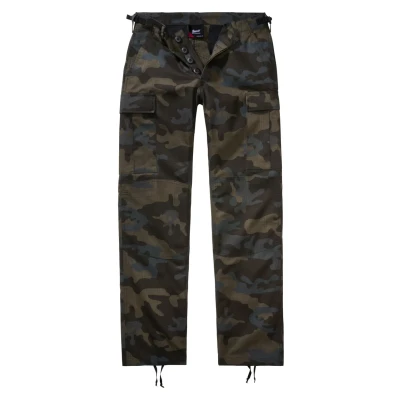 Afbeelding van Brandit BDU Ripstop Cargobroek, Dames, Maat: 33, Dark camouflage