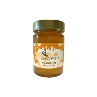 Afbeelding van Premium garriguehoning Spanje 450g Honingwinkel ( Honing Vloeibaar Honingpot