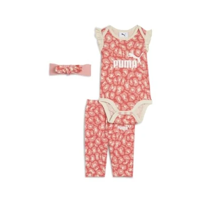 Afbeelding van Minicats Essentials Animal Newborn 3 delige set, Roze, Maat 9 12M PUMA