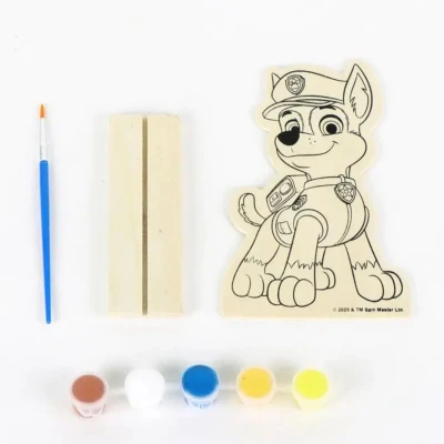 Afbeelding van Paw Patrol Verfset Houten Knutselpakket Creatief Plezier voor Jonge Fans