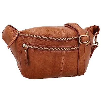 Afbeelding van Gusti Leder Freya Heuptas, Dames, Maat: One Size, Braun