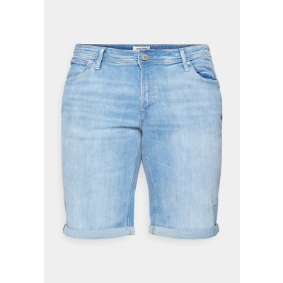 Afbeelding van Jack &amp; Jones Jjirick Jjoriginal Jeansshort, Heren, Maat: 46, Blue denim