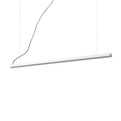 Afbeelding van Ideal Lux hanglamp V Line, wit