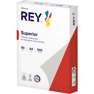 Afbeelding van Rey Superior Document printpapier ft A4, 80 g, pak van 500 vel wit A4