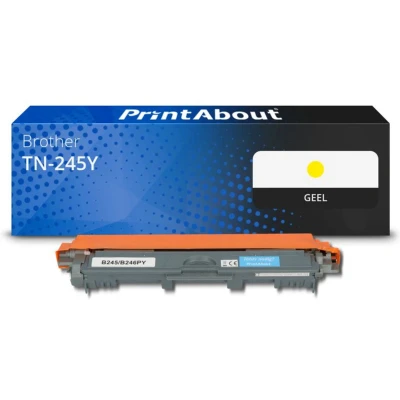 Afbeelding van Huismerk Brother TN 245Y Toner Geel Hoge capaciteit