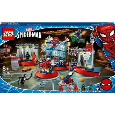 Afbeelding van LEGO Spider Man Aanval op de Schuilplaats 76175