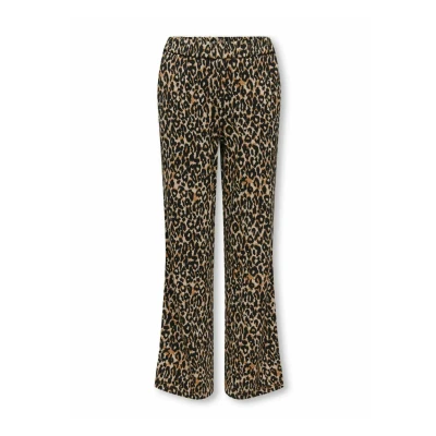 Afbeelding van KIDS ONLY Broek Poptrash Hearts Bruin/dessin 158