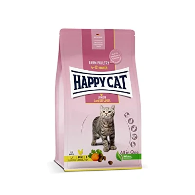 Afbeelding van Happy Cat Junior Kattenvoer Gevogelte 10 kg