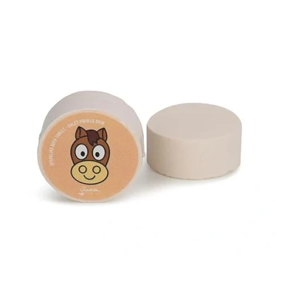 Afbeelding van Isabelle Laurier Bruiskussen voor baby&#039;s en kinderen Badbom 97% natuurlijke ingrediënten Model paard Mango geur