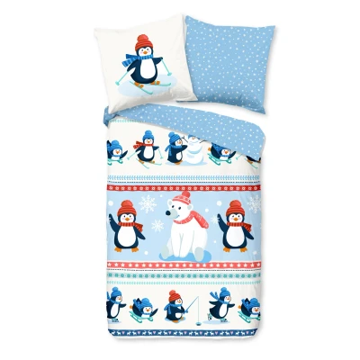 Afbeelding van Good Morning, Beddengoed, Pinguïns (Beddengoed set, 135 x 200 cm)