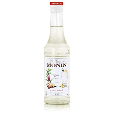 Afbeelding van MONIN Gembersiroop voor cocktail en warme chocolade natuurlijke aroma&#039;s 25 cl
