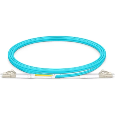 Afbeelding van ACT RL9701 Glasvezel Patchkabel Duplex LSZH LC/LC 50/125µm OM4 1 meter