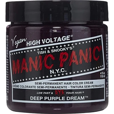 Image de Manic Panic Teinture capillaire semi permanente classique Deep Purple Dream 118 ml