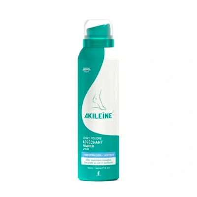 Afbeelding van Akileine Poeder Spray Voeten Zeer Sterke Transpiratie 150ML