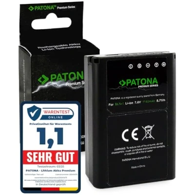 Afbeelding van PATONA 1262 oplaadbare batterij/accu Lithium Ion (Li Ion) 1140 mAh 7,6 V