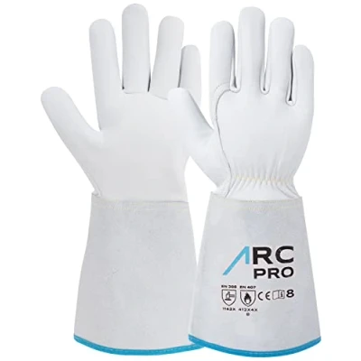 Afbeelding van ACE ARC Pro Werkhandschoenen voor lassers Beschermende leren handschoenen EN 388/12477 10/XL (1 stuk)