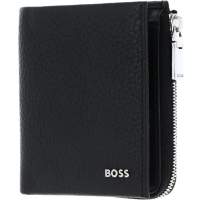 Afbeelding van BOSS NEW Crosstown ZIP Portemonnee, Heren, Maat: One Size, Black