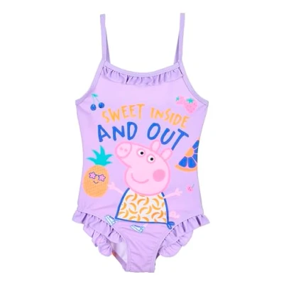Afbeelding van Peppa Pig Badpak Lila Maat 98