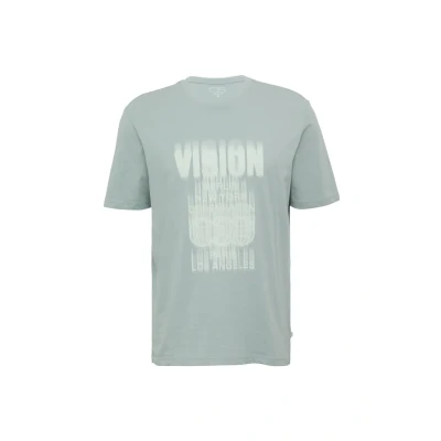 Afbeelding van Q/S designed by T shirt Maat XXL Mannen 72D0 GREEN katoen