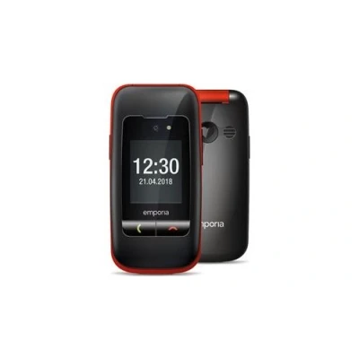 Afbeelding van emporiaONE Functionele telefoon RAM 32 MB / intern geheugen 128 microSD slot lcd scherm 240 x 320 pixels rear camera 2 MP zwart