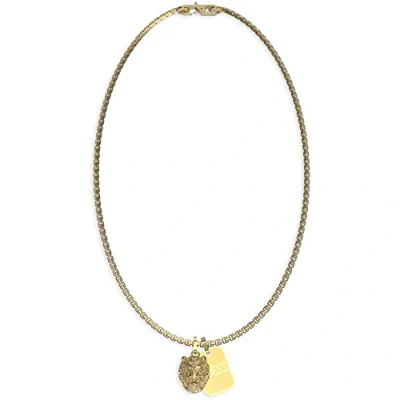Afbeelding van Guess Edelstahl Ketting goldcoloured, Heren, Maat: One Size, Gold coloured