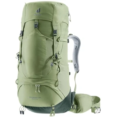 Afbeelding van Deuter Aircontact Lite 35 + 10 Sl trekkingrugzak voor dames, Grove ivy, Minimalistisch