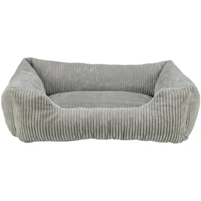 Afbeelding van TRIXIE HONDENMAND VITAL JONNA RIBFLUWEEL GRIJS 100X70 CM