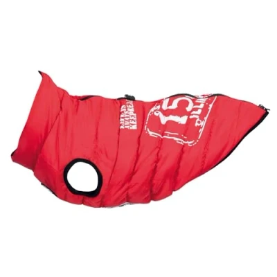 Afbeelding van Trixie jas saint malo incl tuig voor hond rood 40 cm