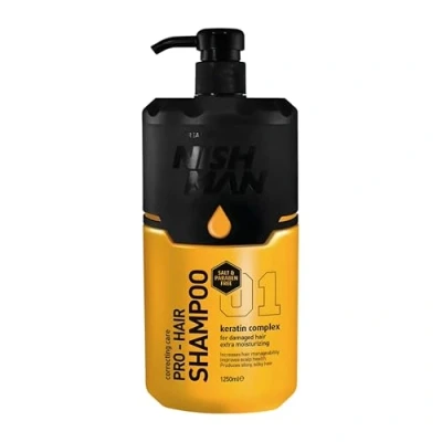 Afbeelding van NISHMAN Pro Hair Keratine Complex Shampoo 1250 ml