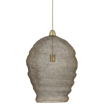 Afbeelding van Nikki hanglamp Ø45 cm metaal antiek brons
