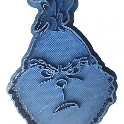 Afbeelding van Cuticuter El Grinch uitsteekvorm voor koekjes, blauw
