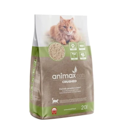 Afbeelding van Animax Kattenbakvulling Klonterende strooisel klassiek geplet, 20 liter