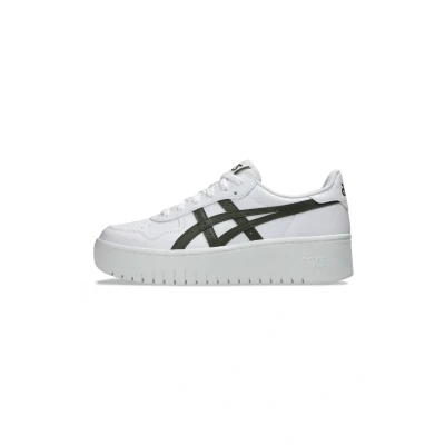 Afbeelding van Asics Sportstyle Japan S PF Sneakers laag, Dames, Maat: 39, White olive canvas Kunststof