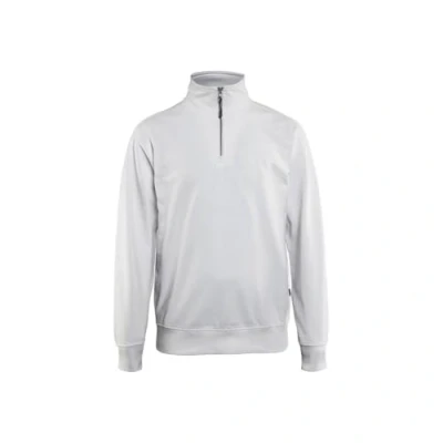 Afbeelding van Blaklader Sweatshirt met halve rits 3369 1158 Wit S