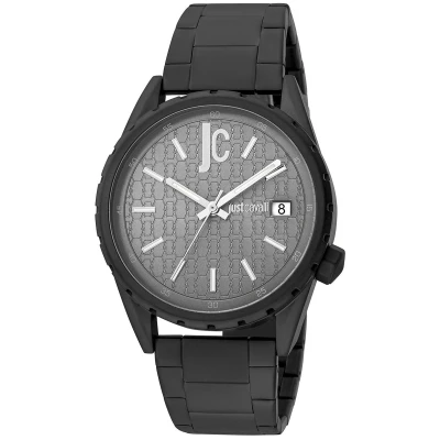 Afbeelding van Just Cavalli Herren Accessoires Horloges Zwart One Size