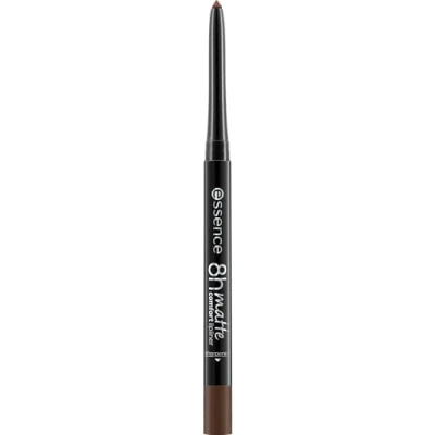 Afbeelding van essence Matte Comfort 8 uur lippenstift, bruin, langhoudend, onmiddellijke werking, mat, veganistisch, zonder conserveringsmiddelen, parabenen, microplasticdeeltjes, 0,3 g