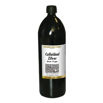Afbeelding van Golden Naturals Colloidaal Zilver 1000ML