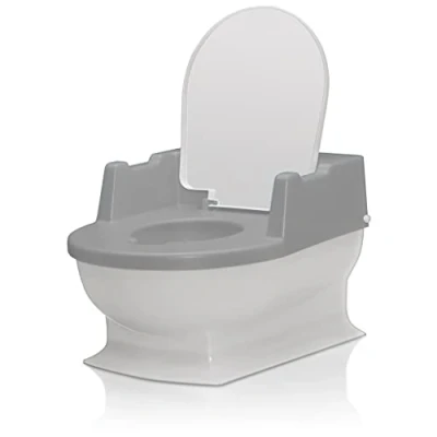 Afbeelding van Reer mini toilet Sitzfritz wit/grijs